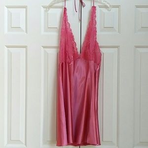Frederick's of Hollywood pink negligee